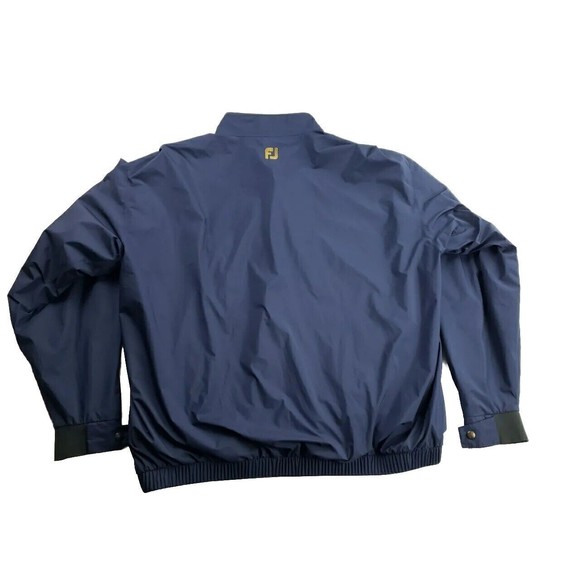 DryJoys by FootJoy - Mens Blue Windbreaker Golf Pullover Jacket - Size L - Picture 12 of 12